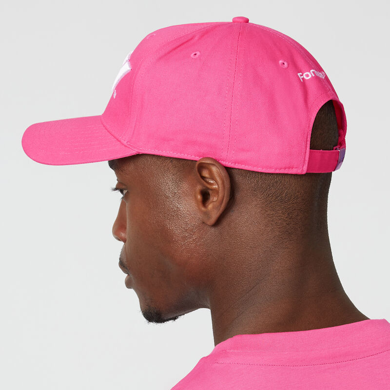 F1 FW LARGE LOGO BASEBALL CAP - pink
